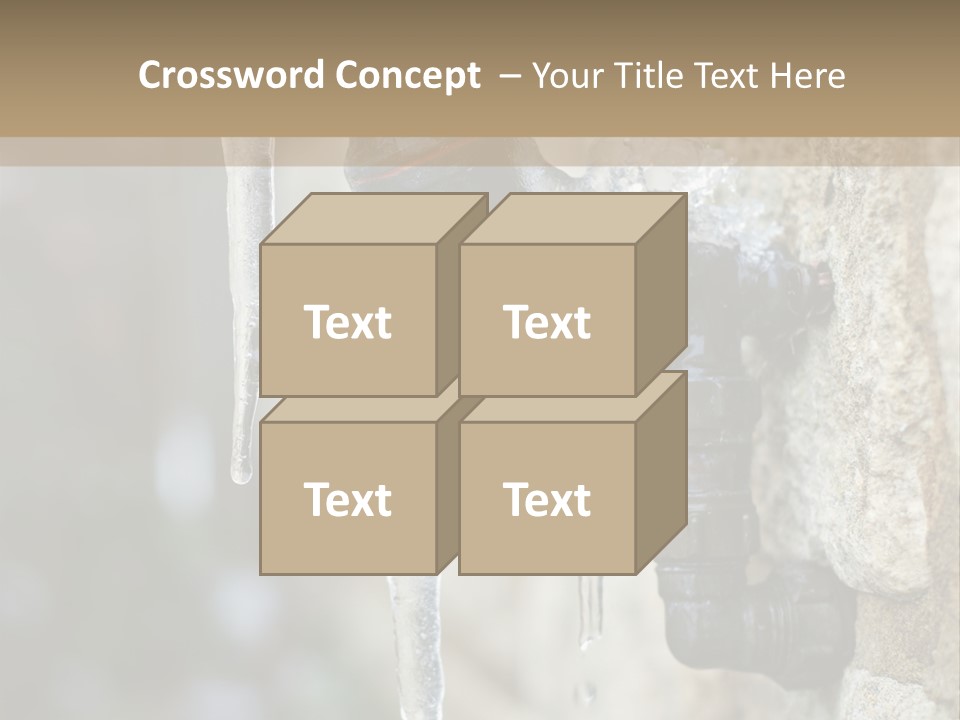 Rusty Stop Chrome PowerPoint Template
