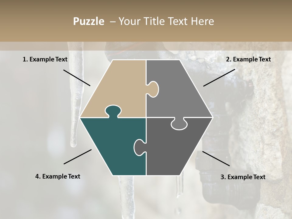 Rusty Stop Chrome PowerPoint Template