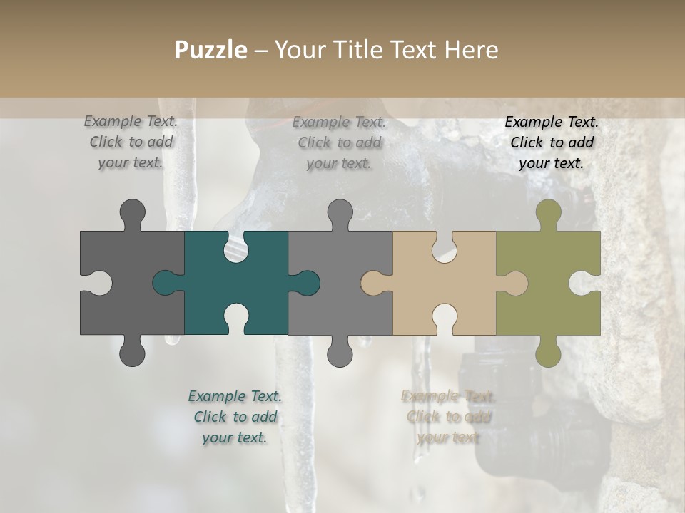 Rusty Stop Chrome PowerPoint Template