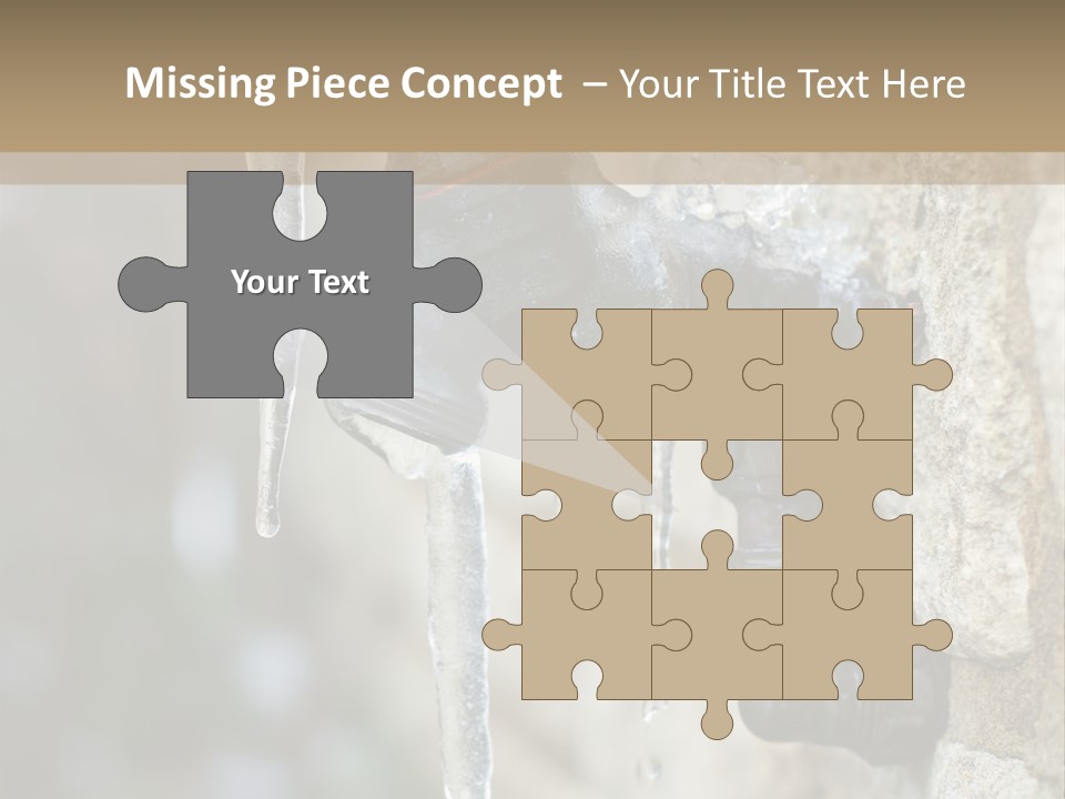 Rusty Stop Chrome PowerPoint Template