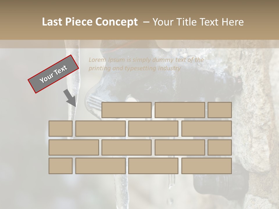 Rusty Stop Chrome PowerPoint Template