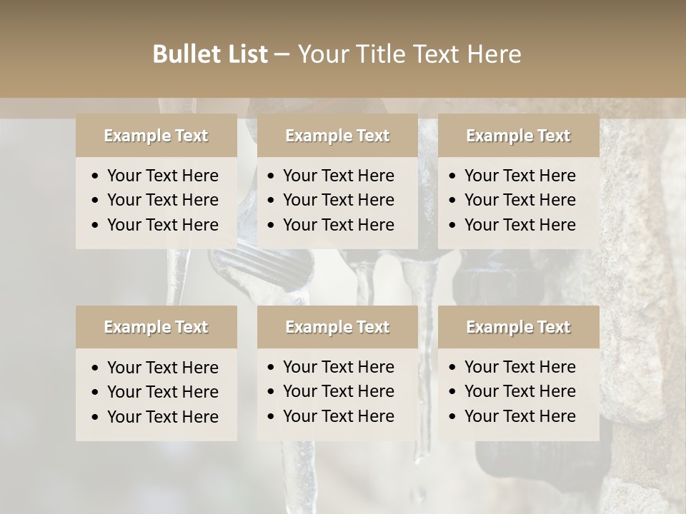 Rusty Stop Chrome PowerPoint Template