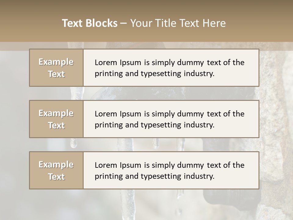 Rusty Stop Chrome PowerPoint Template