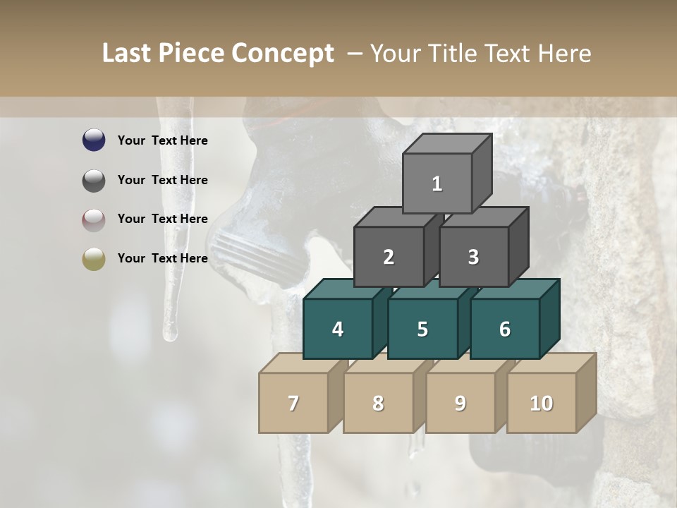 Rusty Stop Chrome PowerPoint Template