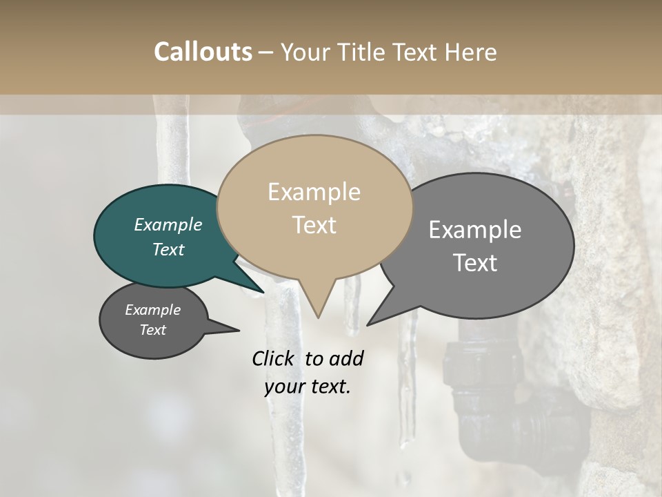 Rusty Stop Chrome PowerPoint Template
