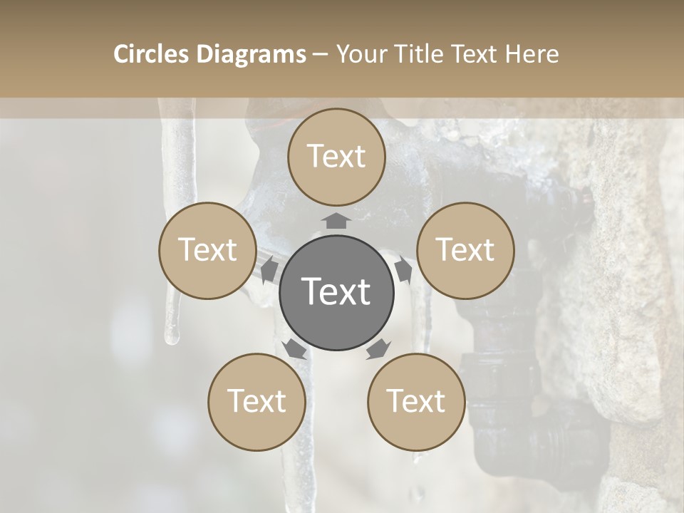 Rusty Stop Chrome PowerPoint Template