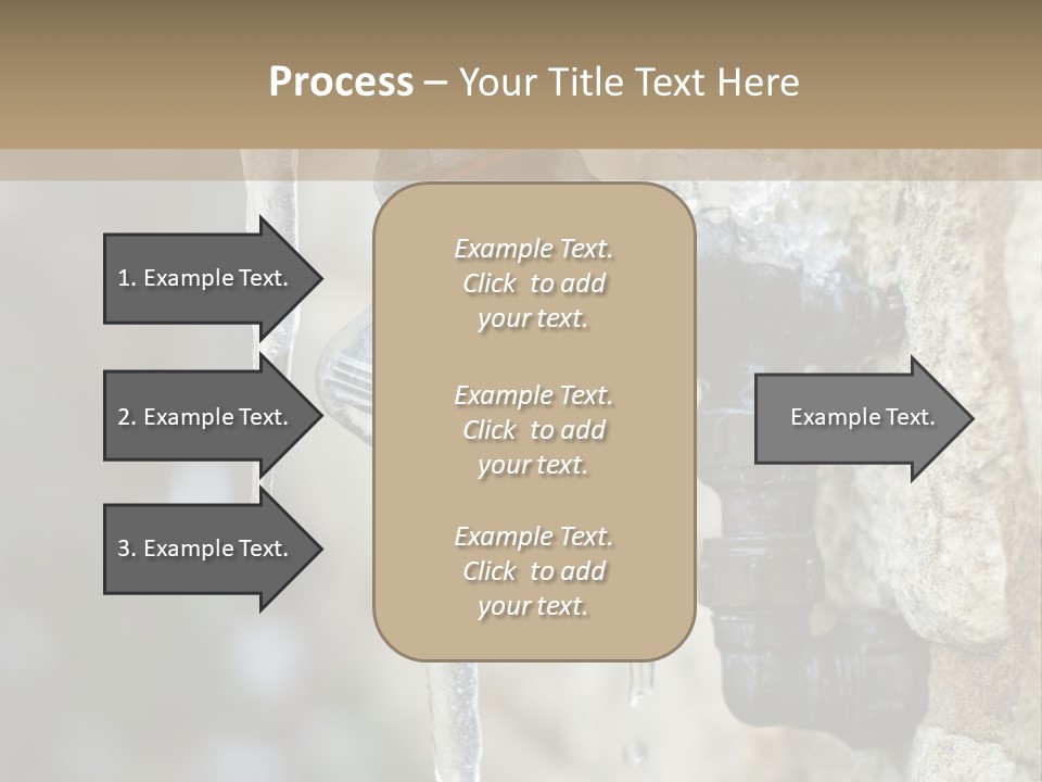 Rusty Stop Chrome PowerPoint Template