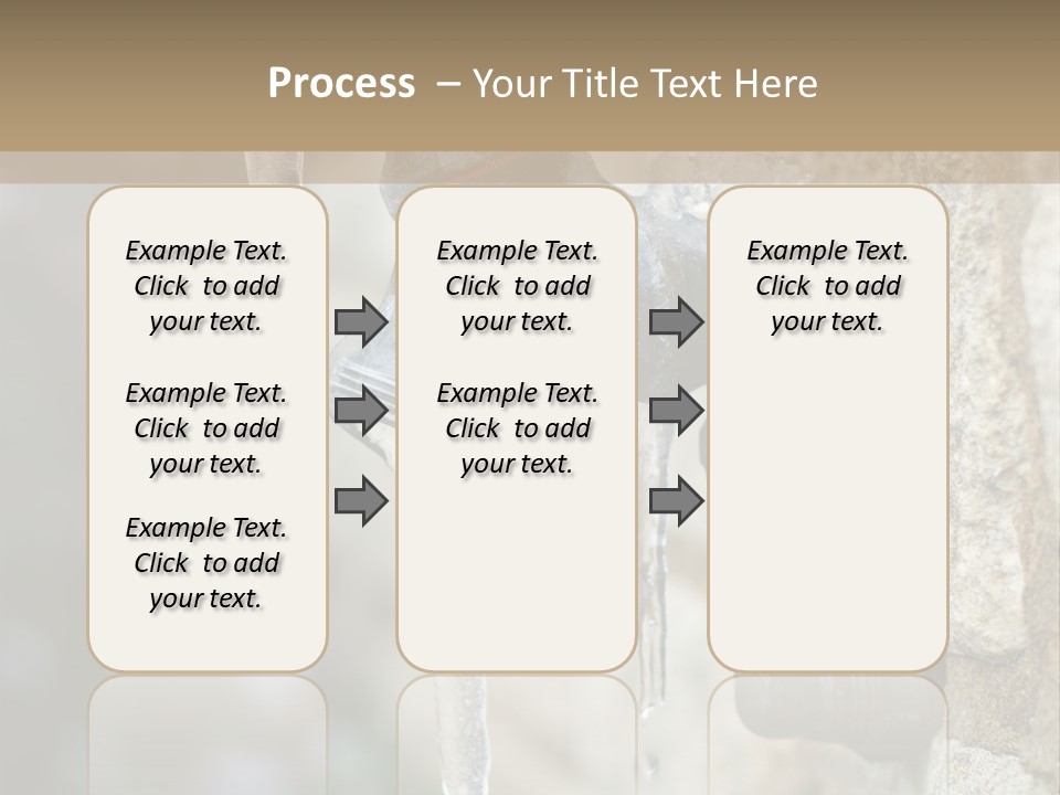 Rusty Stop Chrome PowerPoint Template