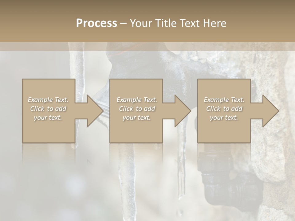 Rusty Stop Chrome PowerPoint Template