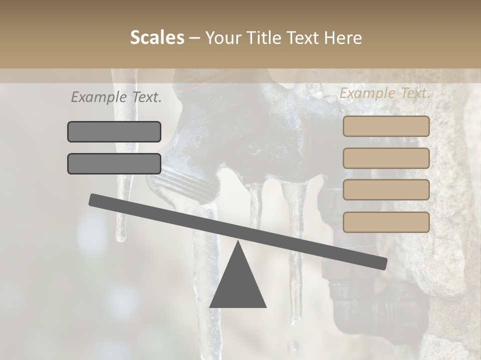 Rusty Stop Chrome PowerPoint Template