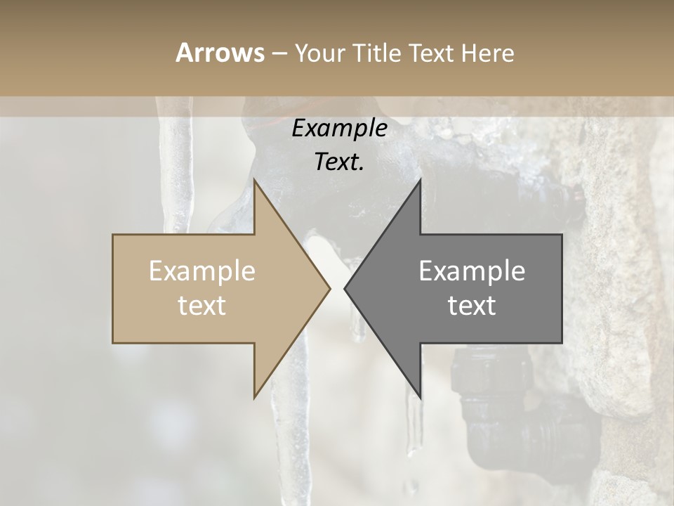 Rusty Stop Chrome PowerPoint Template