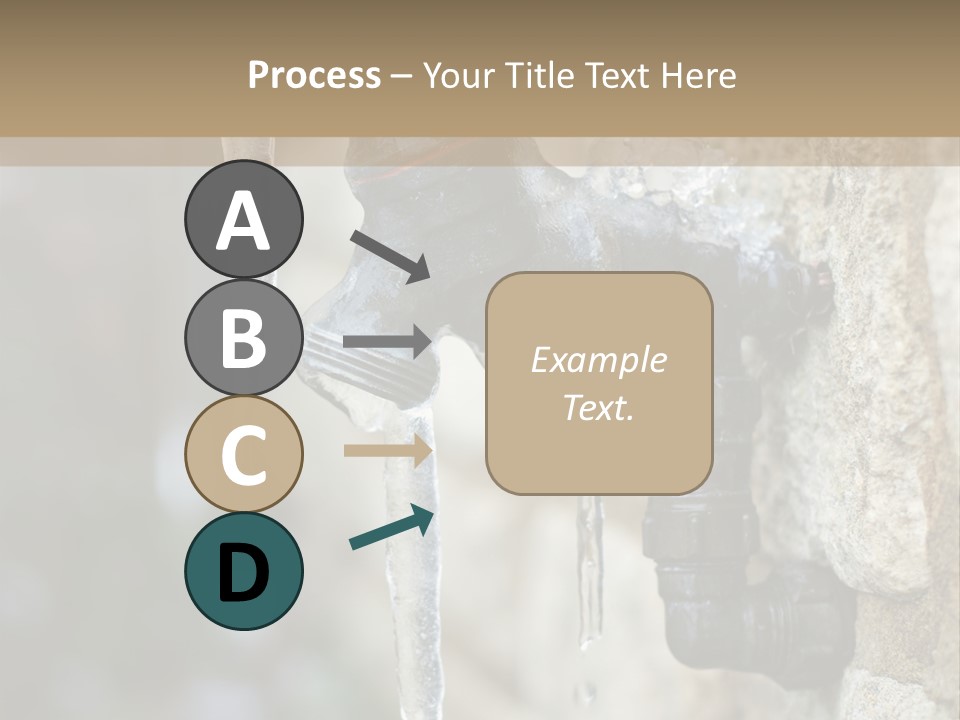 Rusty Stop Chrome PowerPoint Template