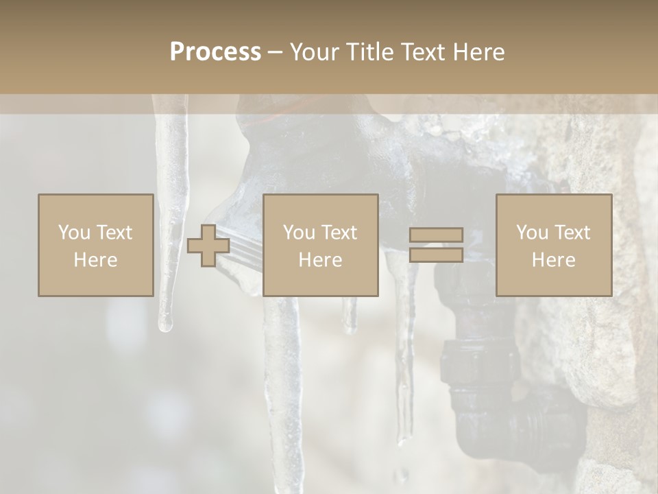 Rusty Stop Chrome PowerPoint Template