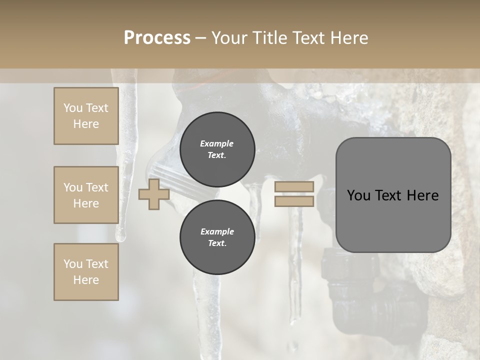 Rusty Stop Chrome PowerPoint Template