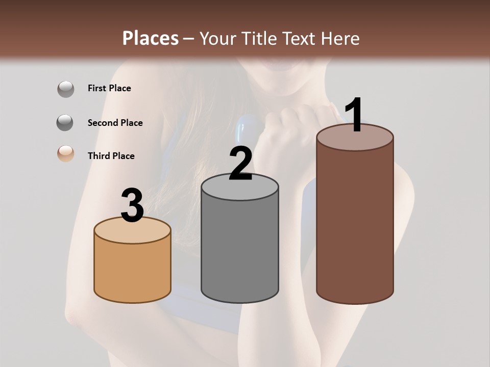 Gray Fit Recreation PowerPoint Template