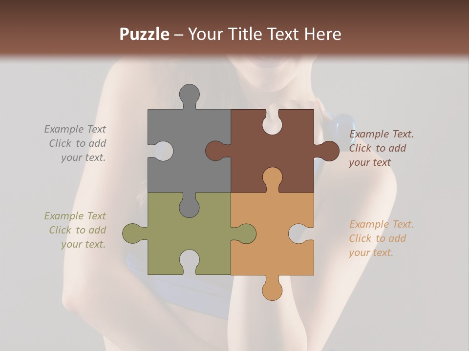 Gray Fit Recreation PowerPoint Template