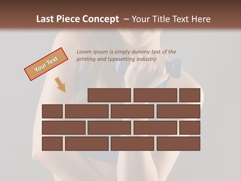 Gray Fit Recreation PowerPoint Template