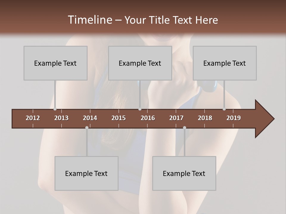 Gray Fit Recreation PowerPoint Template