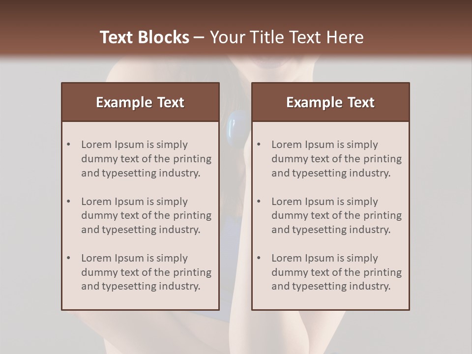 Gray Fit Recreation PowerPoint Template