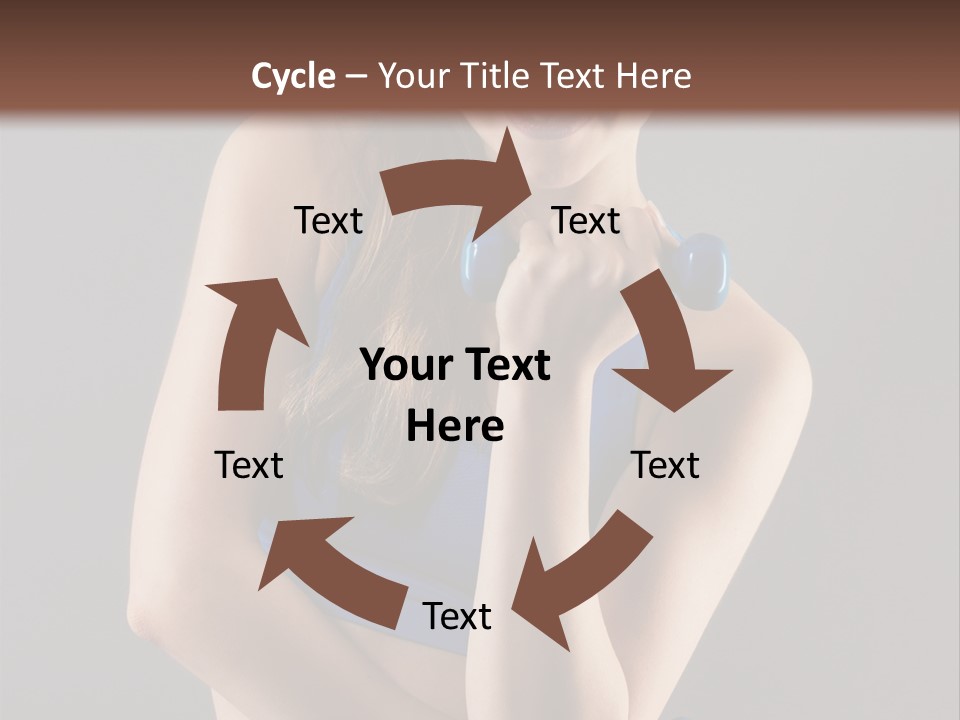 Gray Fit Recreation PowerPoint Template