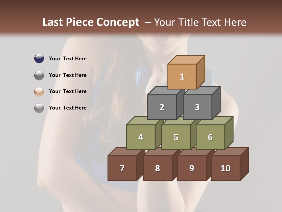 Gray Fit Recreation PowerPoint Template