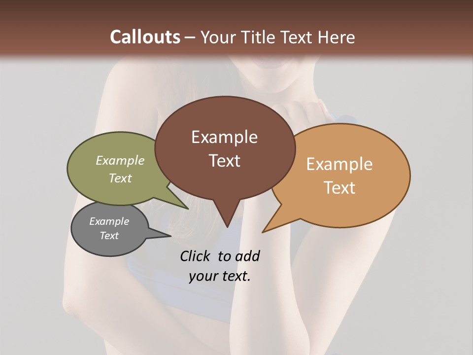 Gray Fit Recreation PowerPoint Template