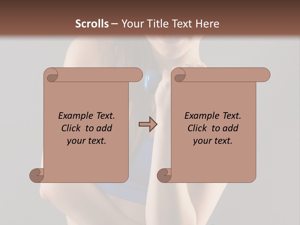 Gray Fit Recreation PowerPoint Template