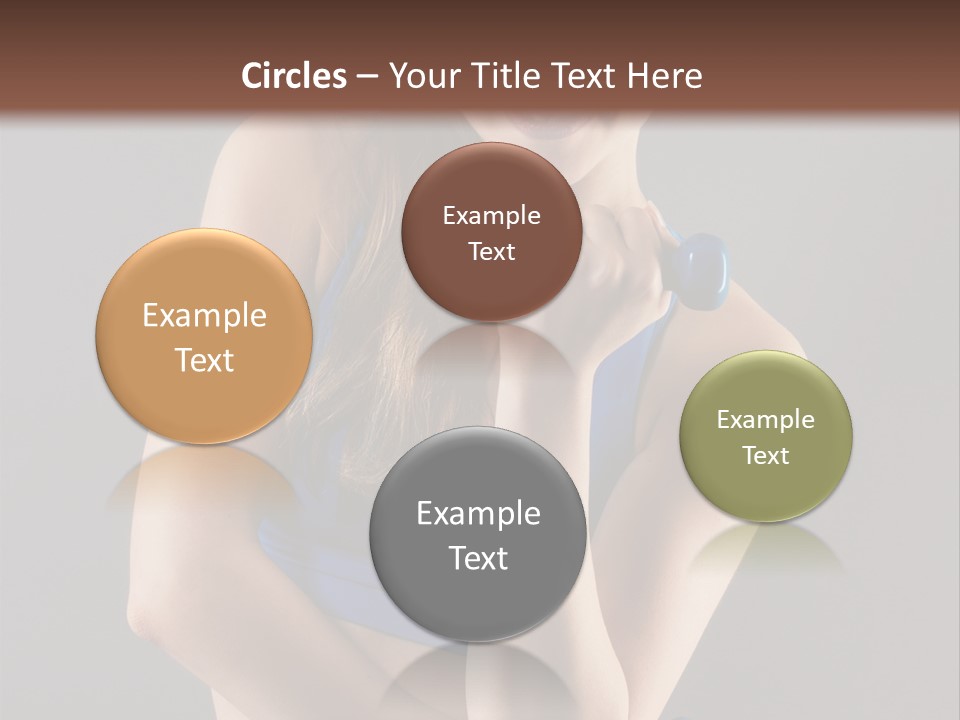 Gray Fit Recreation PowerPoint Template