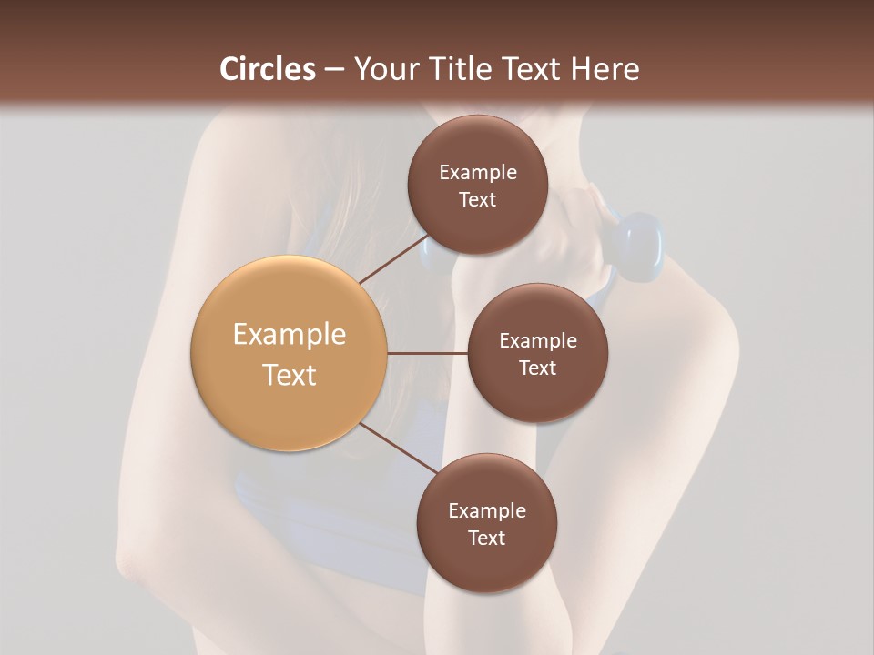 Gray Fit Recreation PowerPoint Template