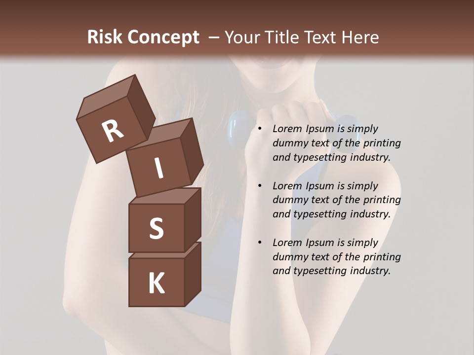 Gray Fit Recreation PowerPoint Template