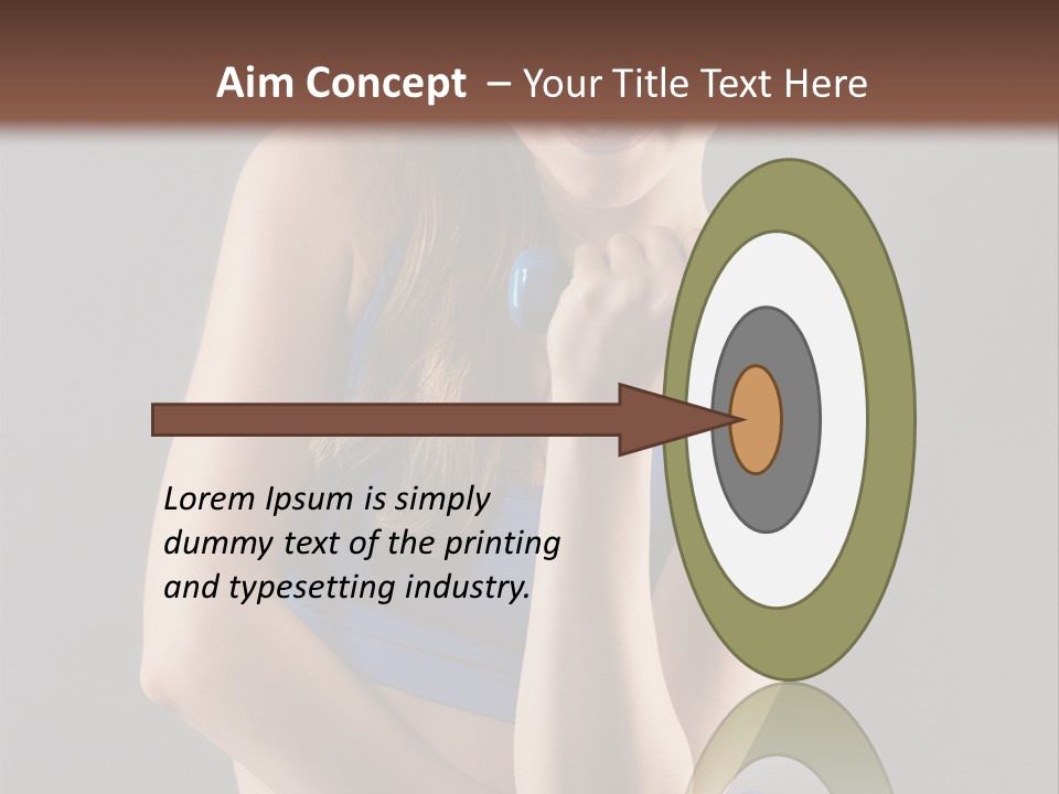 Gray Fit Recreation PowerPoint Template