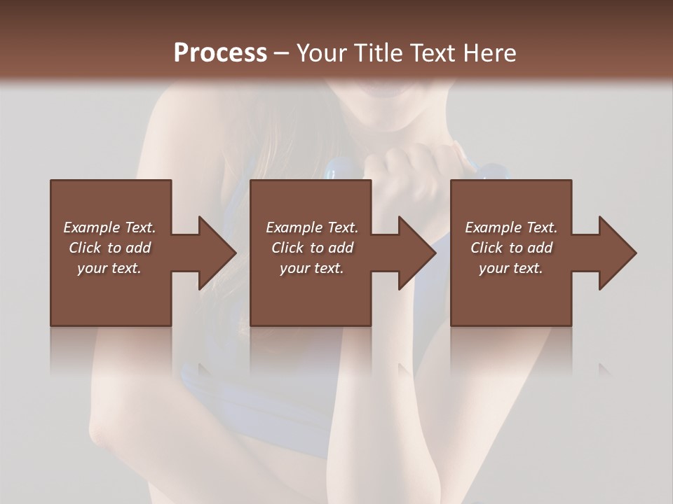 Gray Fit Recreation PowerPoint Template