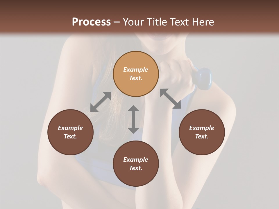 Gray Fit Recreation PowerPoint Template