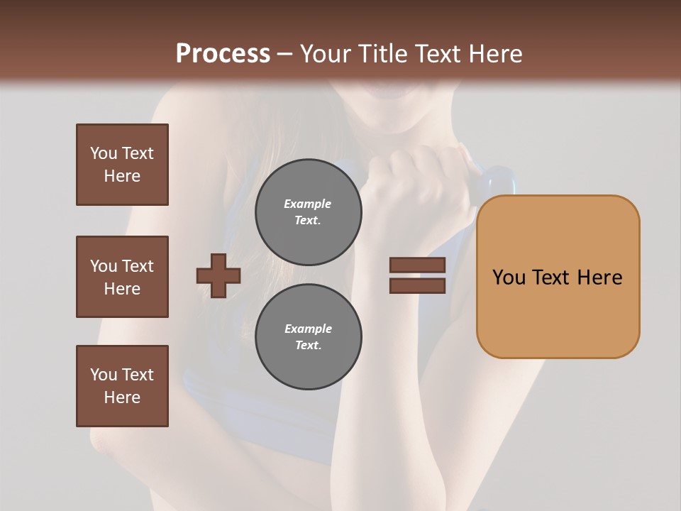 Gray Fit Recreation PowerPoint Template