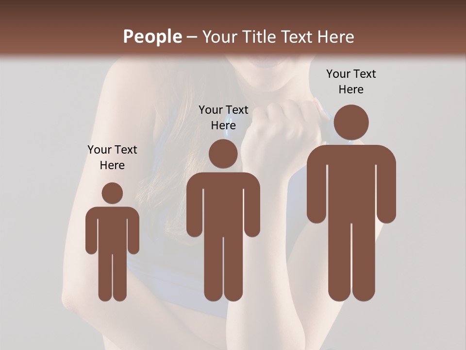 Gray Fit Recreation PowerPoint Template