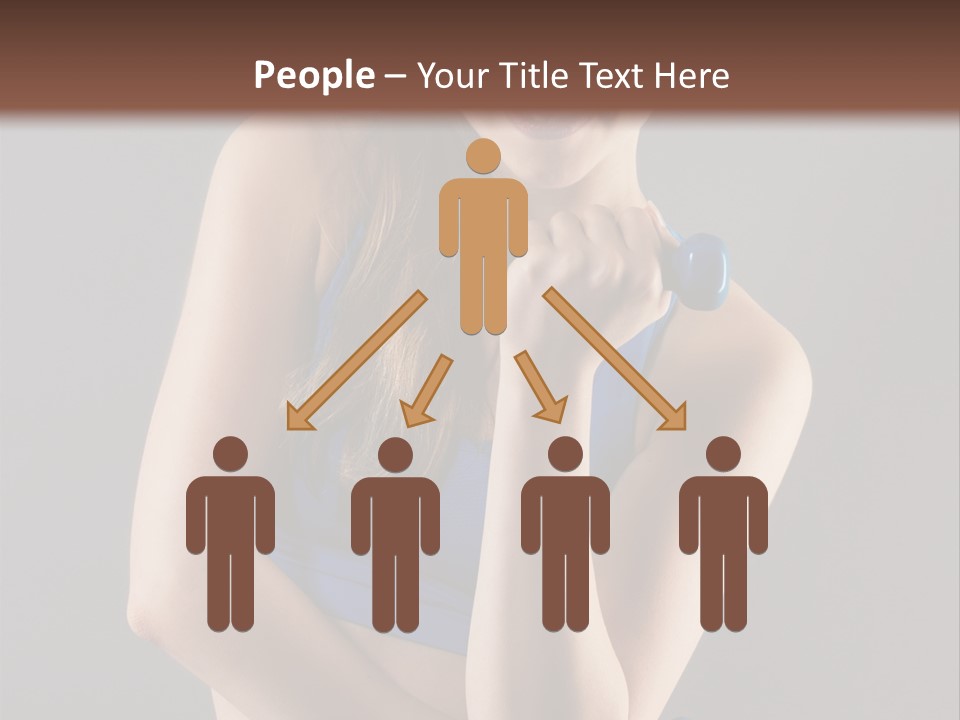 Gray Fit Recreation PowerPoint Template