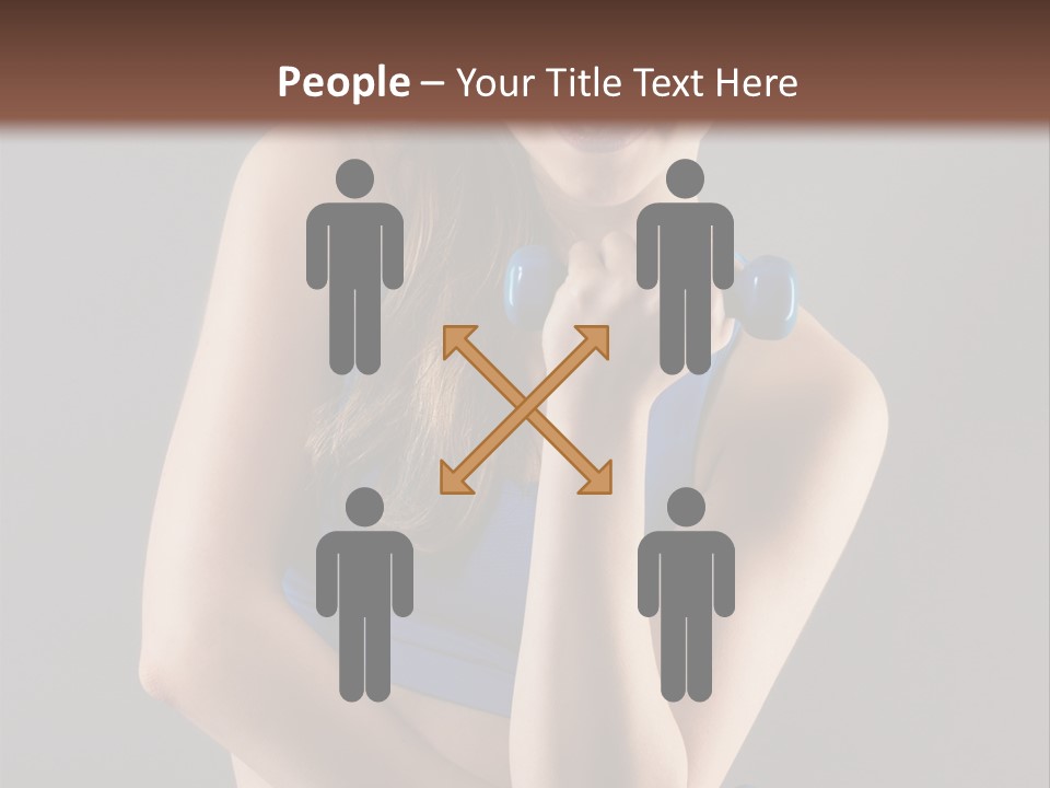 Gray Fit Recreation PowerPoint Template