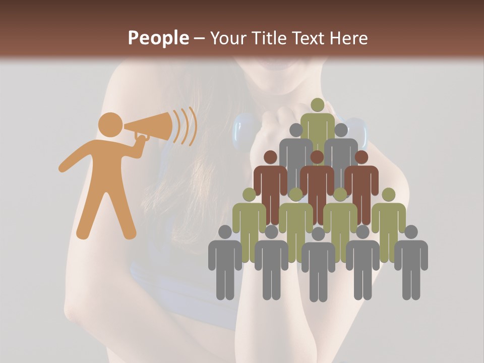 Gray Fit Recreation PowerPoint Template