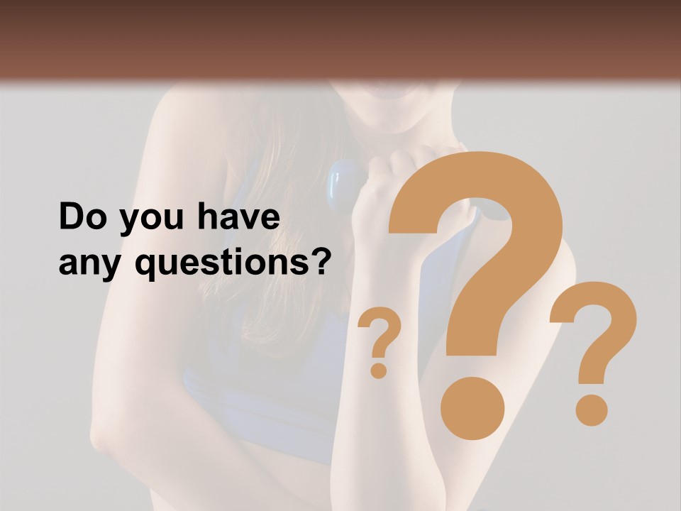 Gray Fit Recreation PowerPoint Template