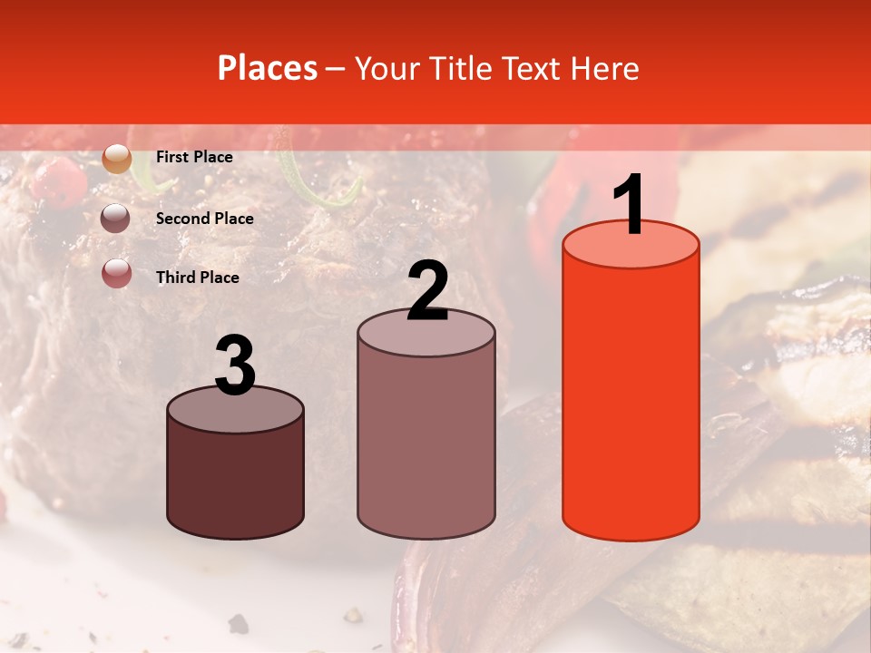 Preparation Garnish Surface PowerPoint Template