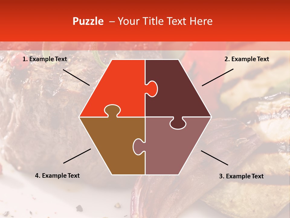 Preparation Garnish Surface PowerPoint Template