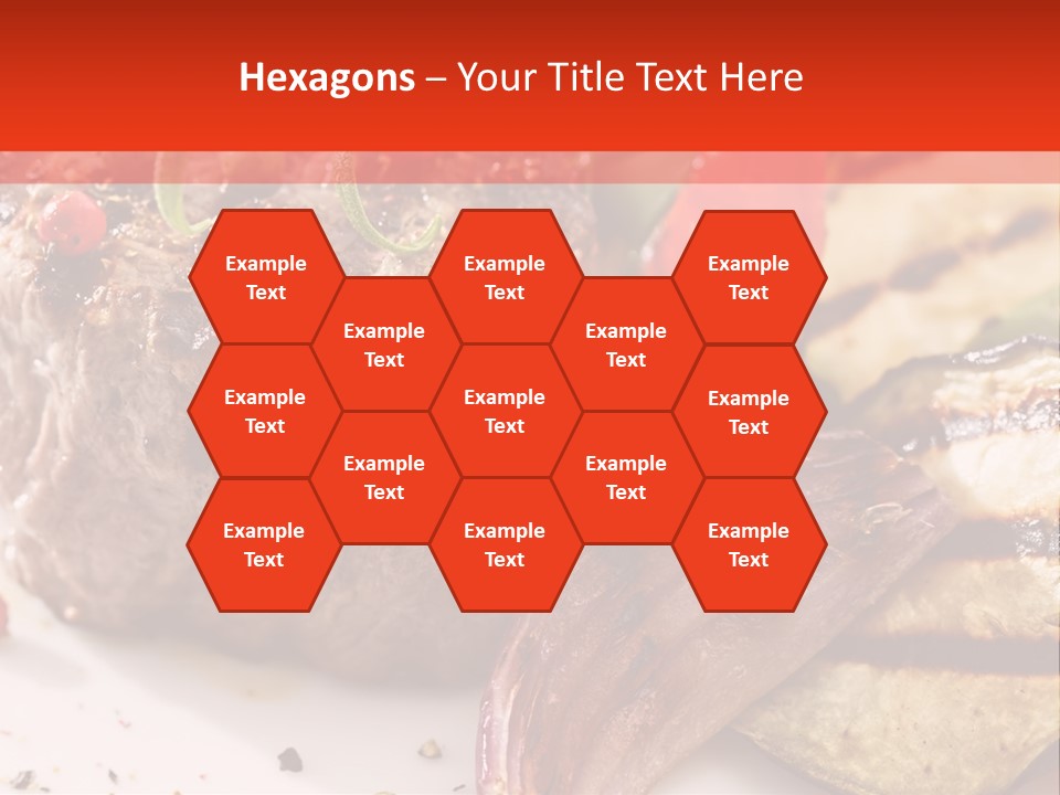 Preparation Garnish Surface PowerPoint Template