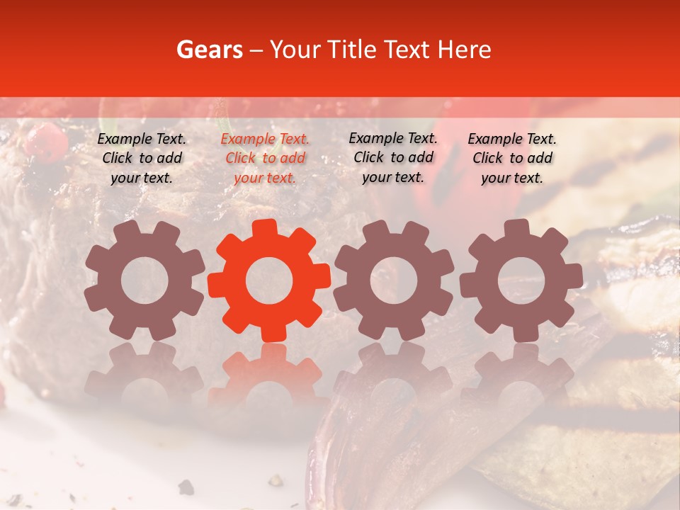 Preparation Garnish Surface PowerPoint Template