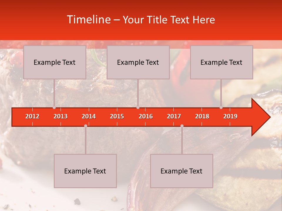 Preparation Garnish Surface PowerPoint Template