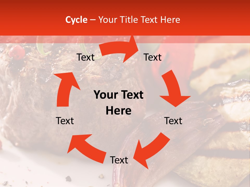 Preparation Garnish Surface PowerPoint Template