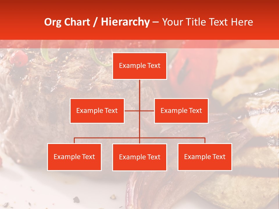 Preparation Garnish Surface PowerPoint Template
