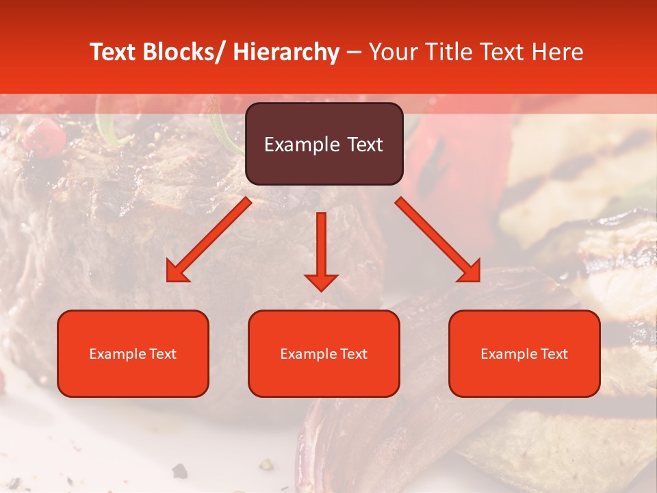 Preparation Garnish Surface PowerPoint Template