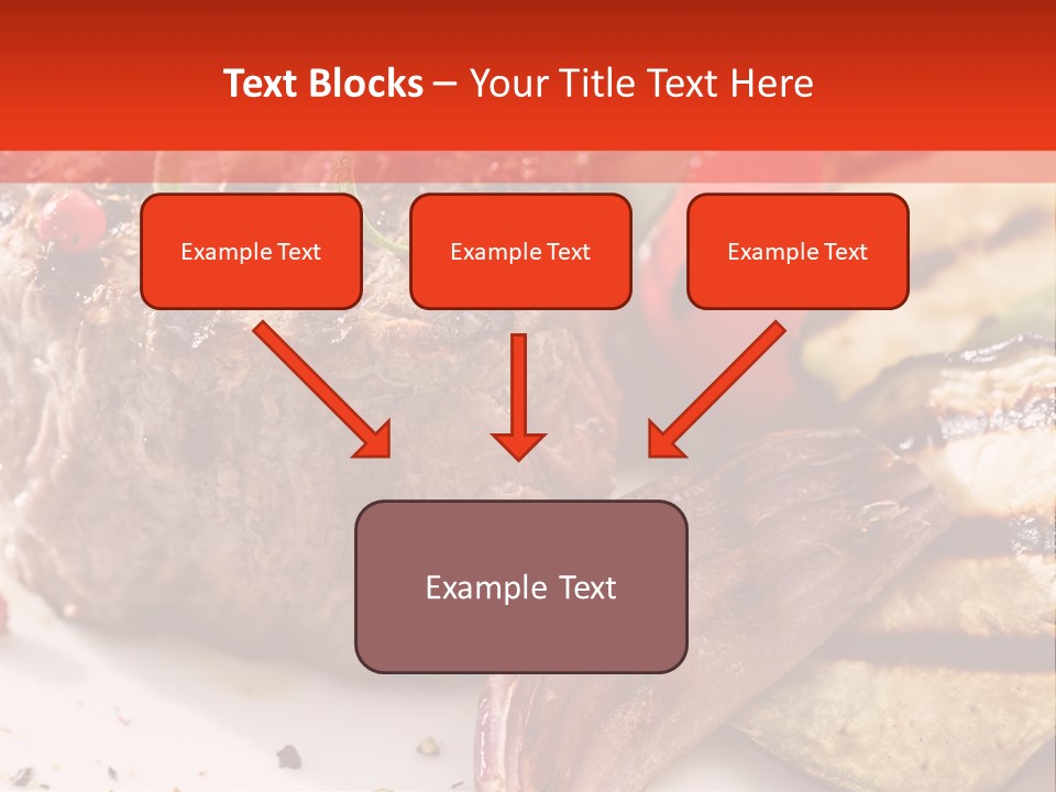 Preparation Garnish Surface PowerPoint Template