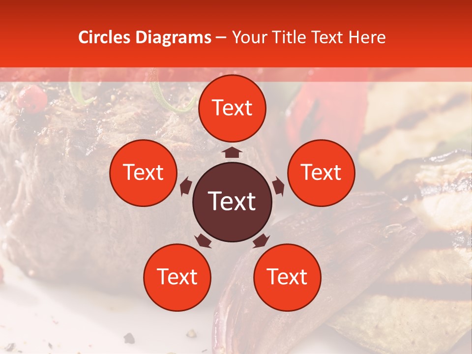 Preparation Garnish Surface PowerPoint Template