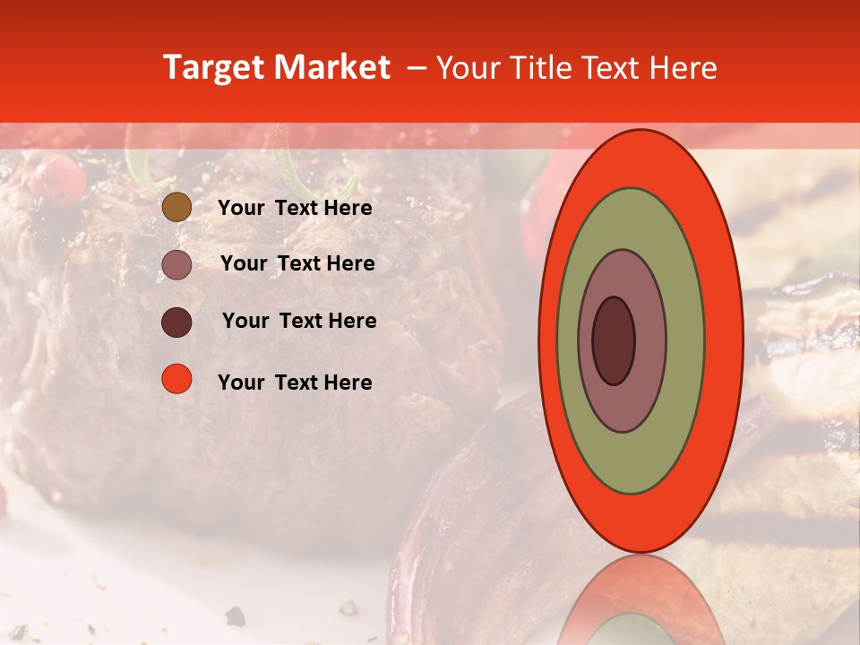 Preparation Garnish Surface PowerPoint Template